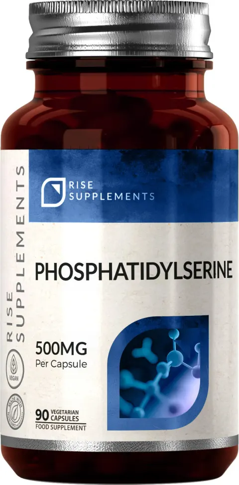 Rise Supplements Phosphatidylserine 500 mg - Fosfatydyloseryna 90 kapsułek