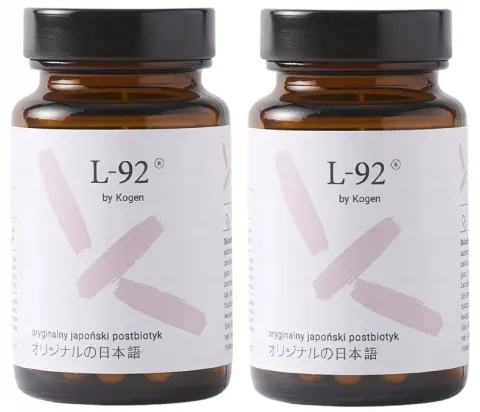 2 x Kogen L-92 Postbiotyk 30 kapsułek – Jelita Odporność Mikrobiota