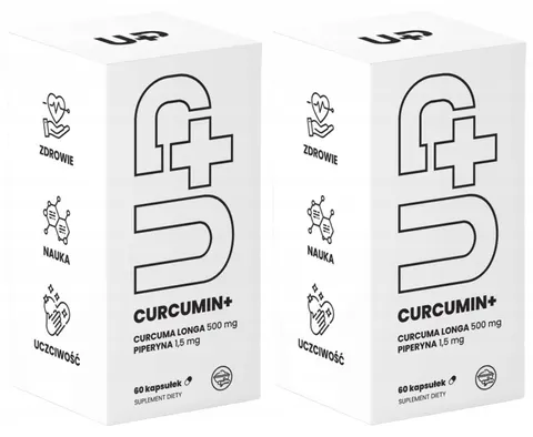 2 x UP Health Pharma UP Curcumin+ 60 kapsułek - Stawy Przeciwzapalne