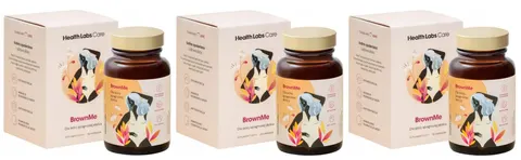 3 x Health Labs BrownMe 30 kapsułek Dla Skóry Spragnionej Słońca
