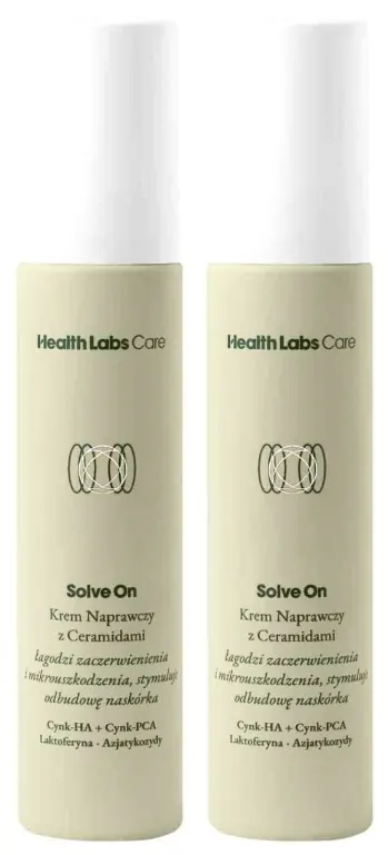 2 x Health Labs Care Solve On Krem Naprawczy z Ceramidami 50 ml