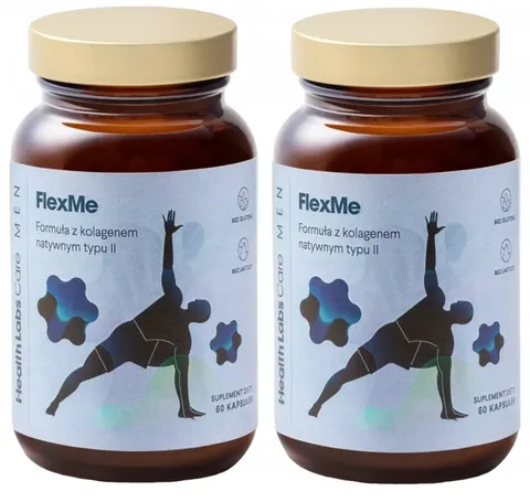 2 x Health Labs Care FlexMe Men 60 kapsułek Stawy Kolagen