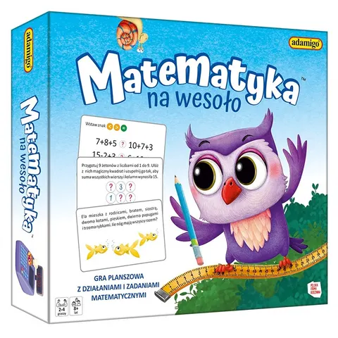 Matematyka na wesoło - gra edukacyjna 8+, Adamigo