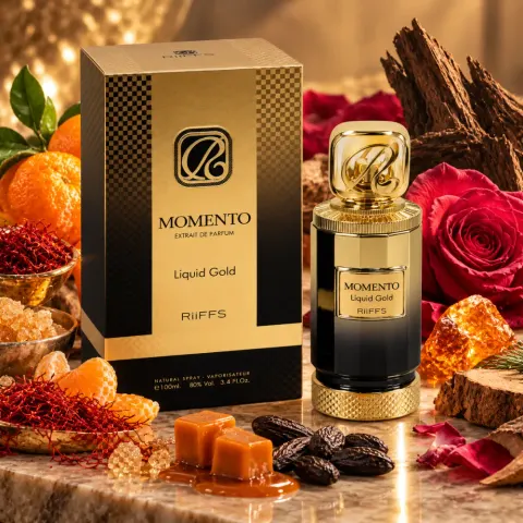 Riiffs Momento Liquid Gold ekstrakt perfum unisex 100ml