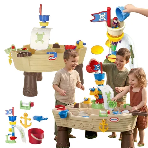 Little Tikes Piaskownica Stół Wodny Statek Piracki