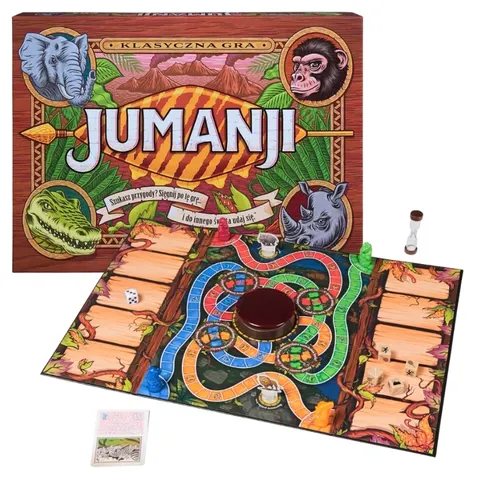 Spin Master Jumanji Gra Planszowa Rodzinna 6+