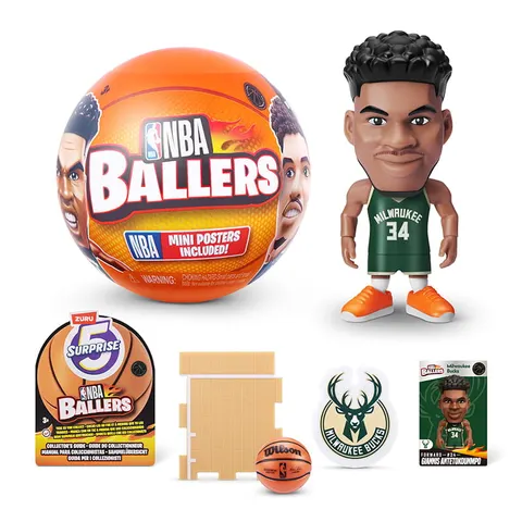 Zuru Surprise Kula NBA Ballers Koszykarze Zawodnicy NBA Figurki