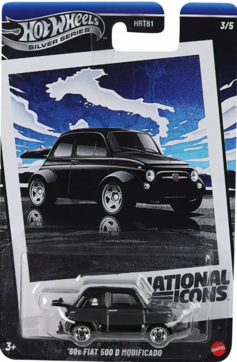 Hot Wheels HRT81 JBY88 Fiat 500 D Modificado