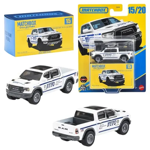 Matchbox Autko Kolekcjonerskie Samochodzik Pojazd Premium 2020 Ram Rebel 15/20 3+