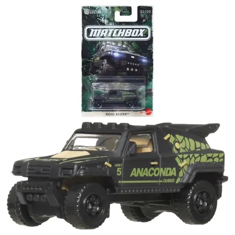 Matchbox Autko Tematyczne Samochodzik Pojazd Ridge Raider 02/05 3+