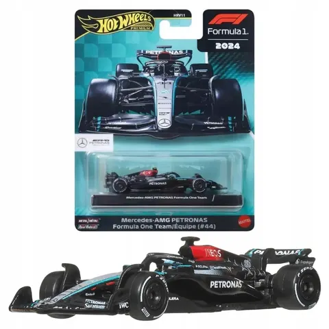 Hot Wheels Premium Formuła 1 1:64 Mercedes AMG #44 JBM16