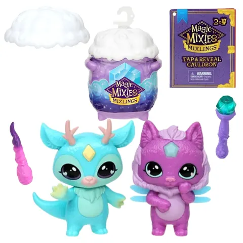 Magic Mixies Magiczny Mini Kociołek Z Figurkami Kolekcjonerskimi 5+