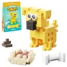 Marioinex Klocki Mini Waffle Pocket Pets Puppies Piesek Golden Retriever