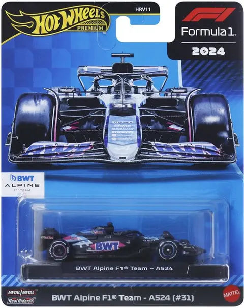 Hot Wheels HRV11 JBM09 BWT Alpine F1 31