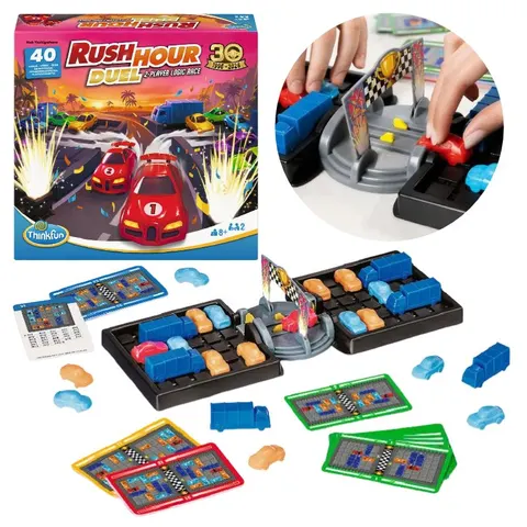 Gra Planszowa Rush Hour Duel Rodzinna Logiczna Dla Dzieci Ravensburger 2 Graczy 8+
