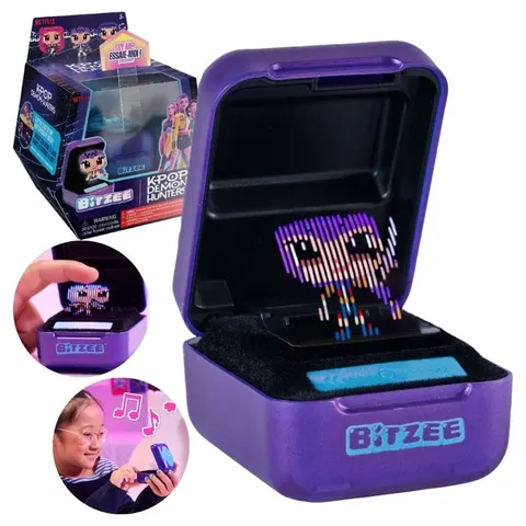 Gra Interaktywna BITZEE Cyfrowa Elektroniczna K-pop Demon Hunters K-popowe Łowczynie Demonów
