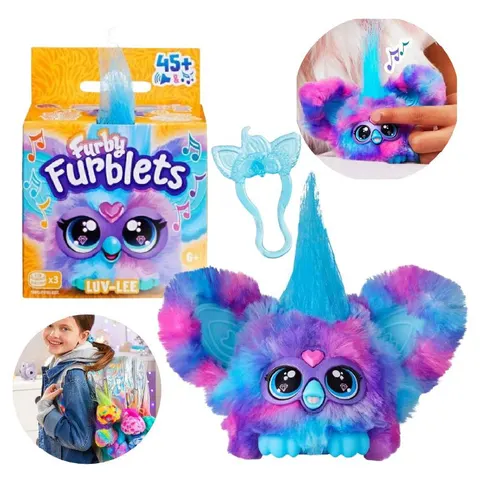 Interaktywna maskotka Furby Furblets Luv Lee F8896 Hasbro