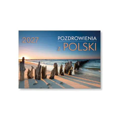 Kalendarz ścienny 2027 - Pozdrowienia z Polski