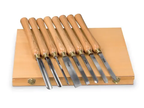 Holzstar 8-częściowy zestaw dłut tokarskich 5931011