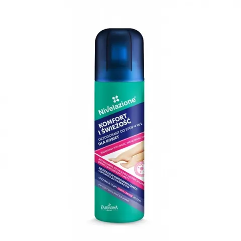 NIVELAZIONE Dezodorant do stóp KOMFORT I ŚWIEŻOŚĆ 4w1, 180ml