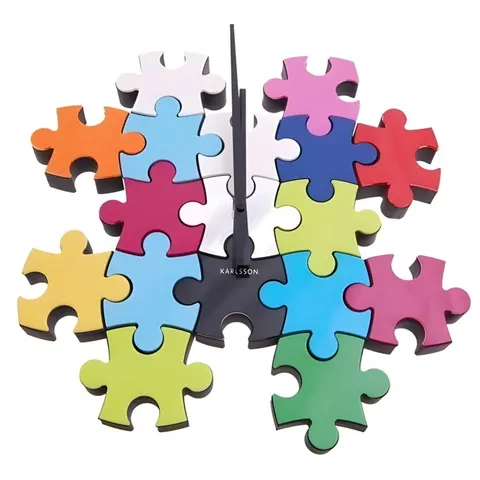 Zegar ścienny DO IT YOURSELF PUZZLE