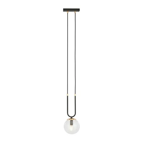 Lampa sufitowa, wisząca GLAM 1 transparentna