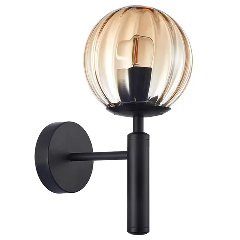 Kinkiet, lampa ścienna RAVENA czarna