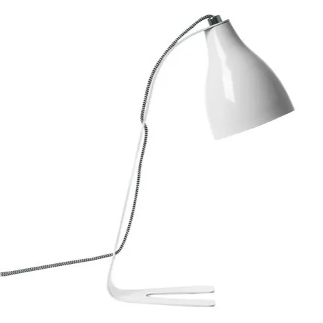 Lampa biurkowa BAREFOOT biała