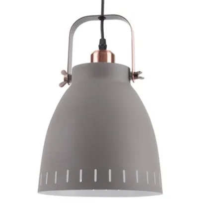 Lampa wisząca MINGLE szara