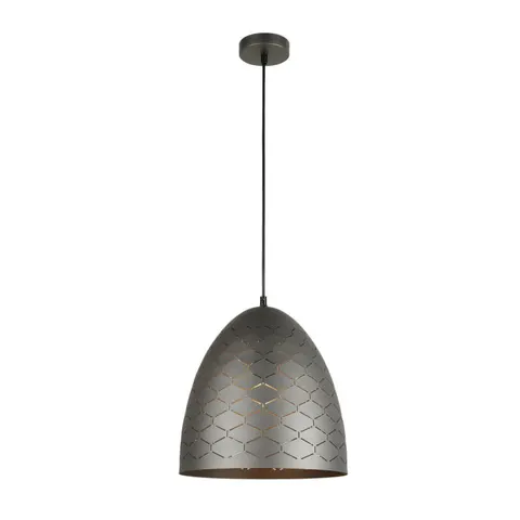 Lampa sufitowa, wisząca LEILANI szara