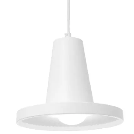 Lampa wisząca RIBBLE biała