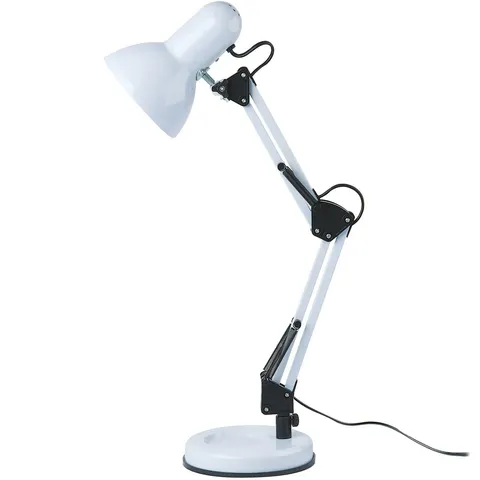 Lampa biurkowa HOBBY biała