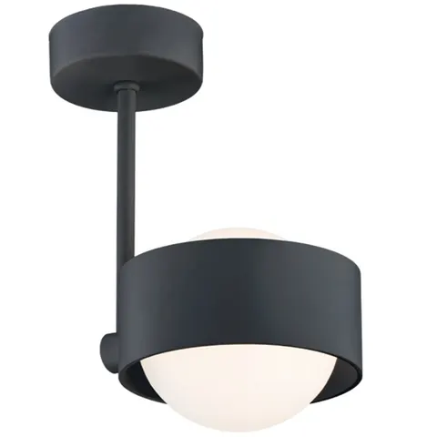 Lampa sufitowa plafon MASSIMO PLUS 1 czarny
