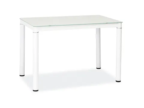 Stół szklany GALANT biały 110 cm