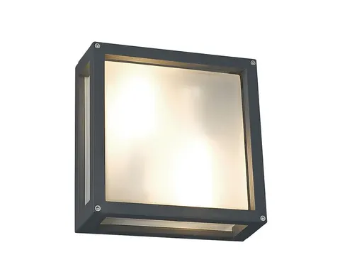 Lampa zewnętrzna, kinkiet INDUS szary