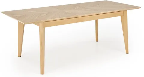 Stół rozkładany EDMONDO 160-240 cm dąb naturalny
