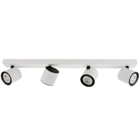 Lampa sufitowa, listwa KARLOTA 4 biała