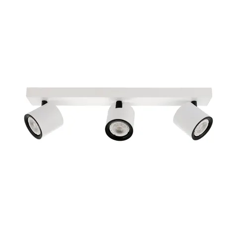 Lampa sufitowa, listwa KARLOTA 3 biała