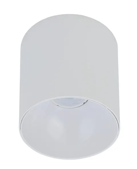 Biała lampa sufitowa punktowa walec tuba Nowodvorski 8222 Point Tone GU10 12,5cm x 12,7cm