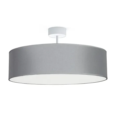 Lampa sufitowa plafon VIOLET 7960 Nowodvorski 3x25W E27 Tkanina Szary
