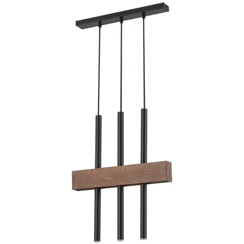 Lampa sufitowa, wisząca BLAKE 3 czarna