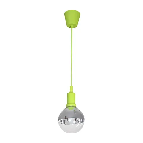 LAMPA WISZĄCA BUBBLE LIME 5W E14 LED | ML458 Milagro