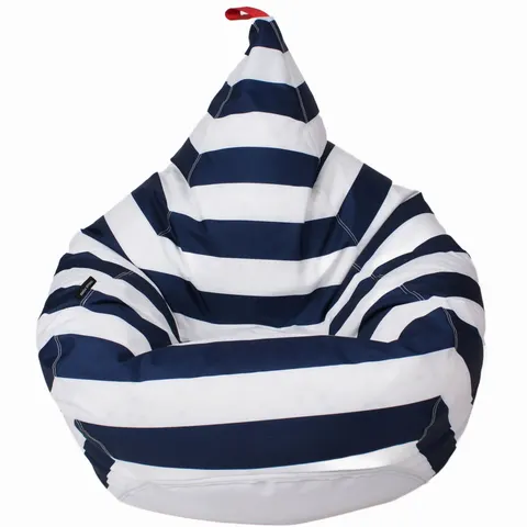 Puf TIPI COUTURE wzór marynarski