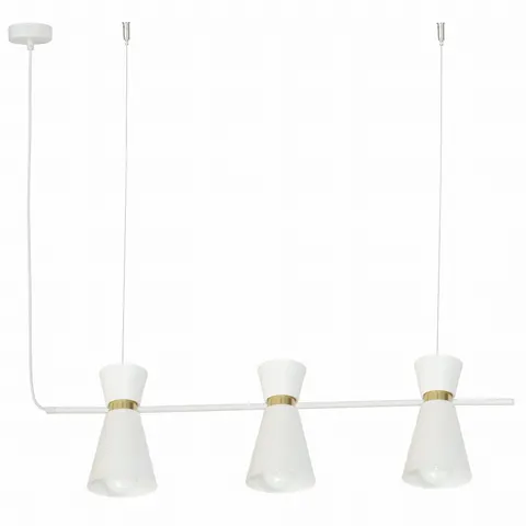 Lampa wisząca KEDAR III biała
