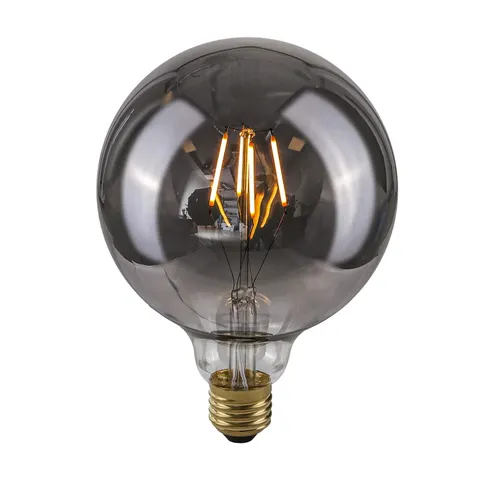 Żarówka E27 G125 SMOKE 4W 2200K