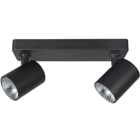 Lampa sufitowa, listwa EXO 2 czarna
