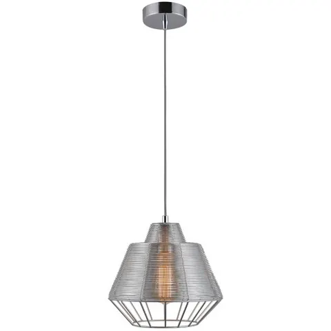 Lampa wisząca WIRE 1 srebrna