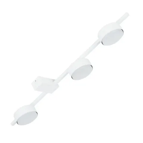 Biała techniczna lampa sufitowa Nowodvorski 8268 Pills III 3xGX53 59cm