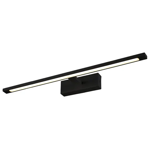 Kinkiet ISLA XXL czarny LED CCT do stylowej łazienki nad lustro GS-LWB-32W BK Light Prestige