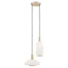Lampa wisząca dwa szklane klosze Argon 896 Sagunto 2xE27